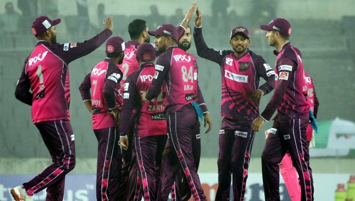 ৯৪ রান তাড়া করে জিতলো মাশরাফির সিলেট স্ট্রাইকার্স