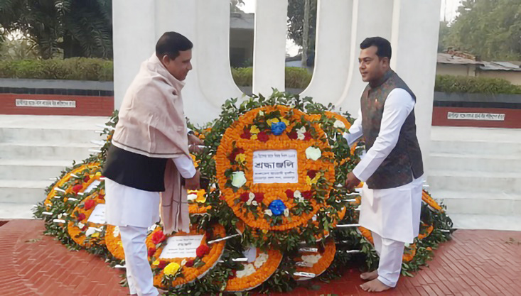 মেহেরপুরে জেলা যুবলীগের উদ্যোগে বিজয় দিবস পালন