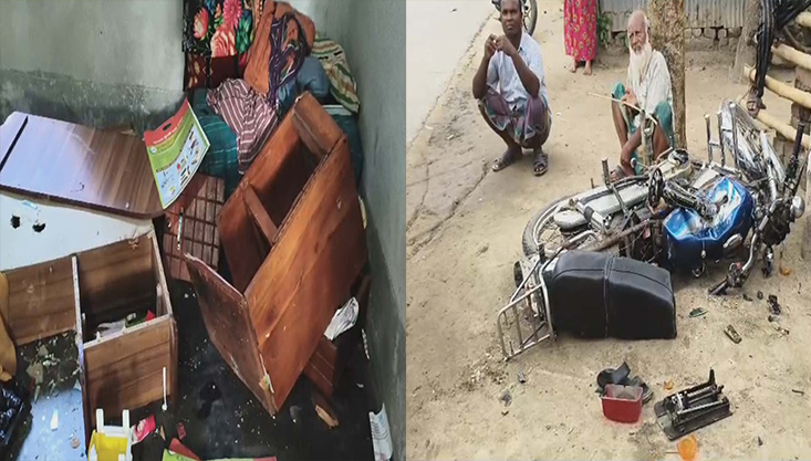 গাংনীতে পাওনা টাকা চাওয়াকে কেন্দ্র করে সংঘর্ষে তিনজন আহত