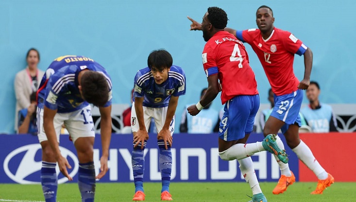 জাপানকে হারিয়ে বিশ্বকাপে টিকে থাকলো কোস্টারিকা