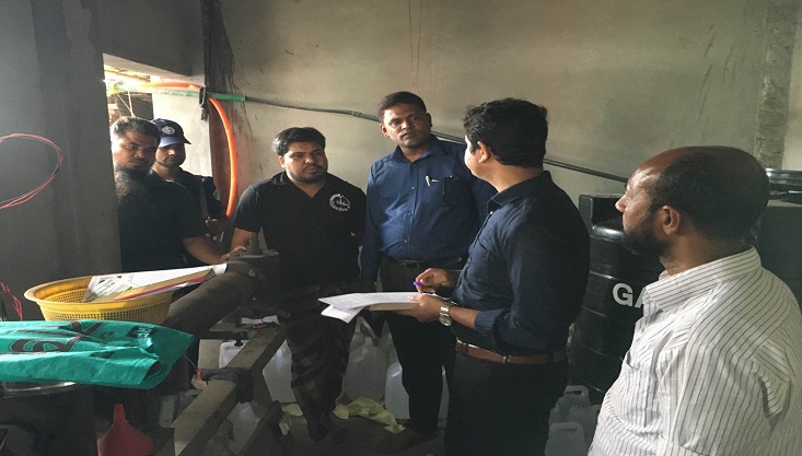 মেহেরপুরে ভোক্তা-অধিকার সংরক্ষণ অধিদপ্তরের অভিযান