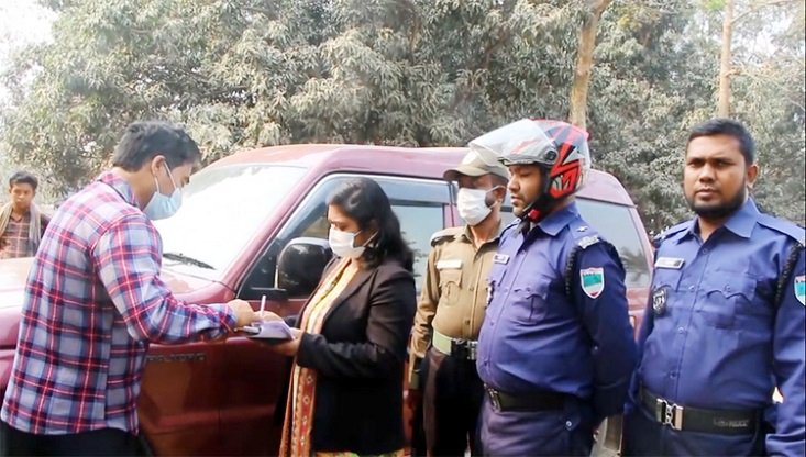 গাংনীতে তিন ইট ভাটায় দেড়লাখ টাকা জরিমানা