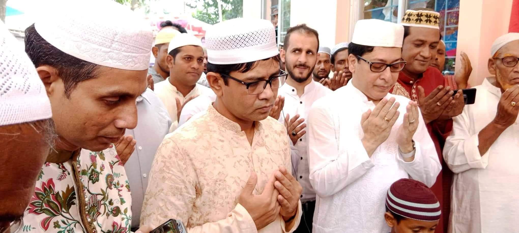 পুরাতন মদনাডাঙ্গা গ্রামে আবু হামদ জামে মসজিদের উদ্বোধন