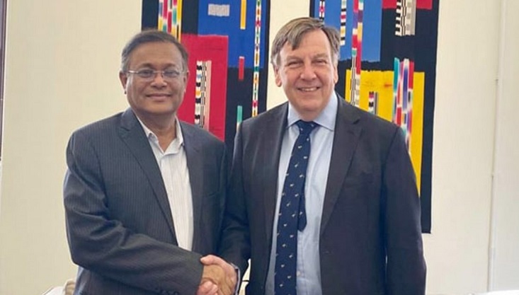 যুক্তরাজ্যের গণমাধ্যম বিষয়ক মন্ত্রীর সঙ্গে তথ্যমন্ত্রীর বৈঠক