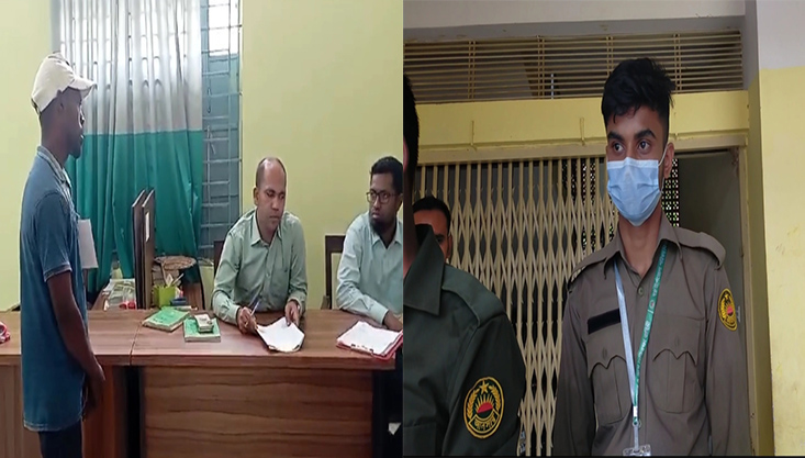 গাংনীতে পোলিং এজেন্টের  কারাদণ্ড। ভুয়া আনসার সদস্যকে জরিমানা