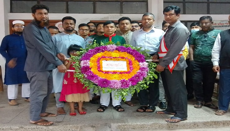 মেহেরপুর বিচার বিভাগের উদ্যোগে বঙ্গবন্ধুর জন্মদিন পালন