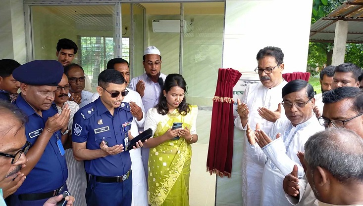 গাংনী থানার শীতাতাপ নিয়ন্ত্রিত লাশ সংরক্ষন ঘরের উদ্বোধন