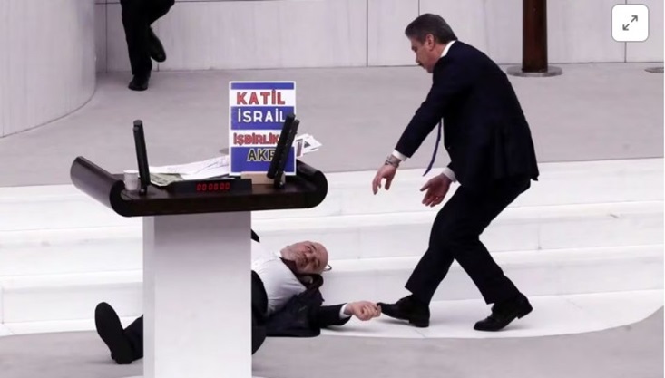 পার্লামেন্টে হৃদরোগে আক্রান্ত হয়ে তুর্কি এমপির মৃত্যু