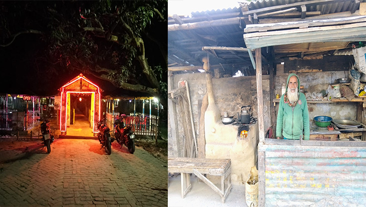 আধুনিকতার ছোঁয়ায় বদলে গেছে চায়ের দোকানের চিরচেনা দৃশ্যপট