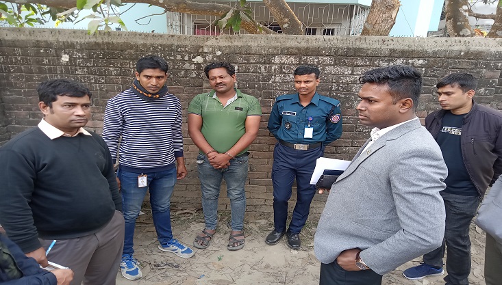 মেহেরপুরে হেরোইন সেবনের দায়ে এক ব্যক্তির কারাদন্ড