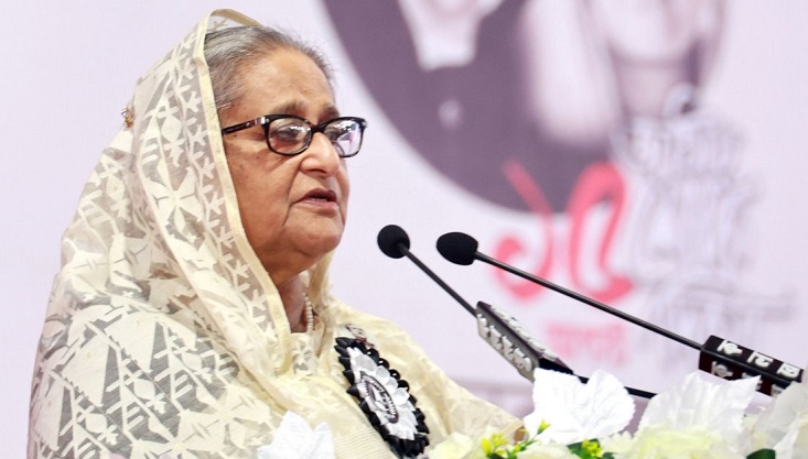 বিএনপি-জামায়াতের লক্ষ্য ভোট নয়: শেখ হাসিনা