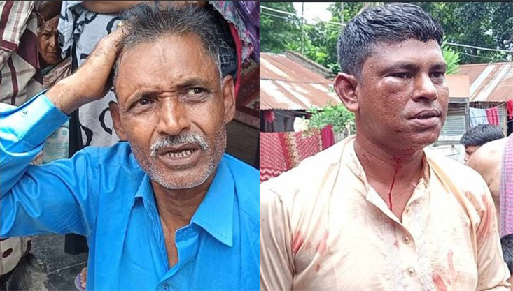 মেহেরপুরে দুই প্রতারককে গণধোলাই দিয়ে পুলিশে সোপর্দ