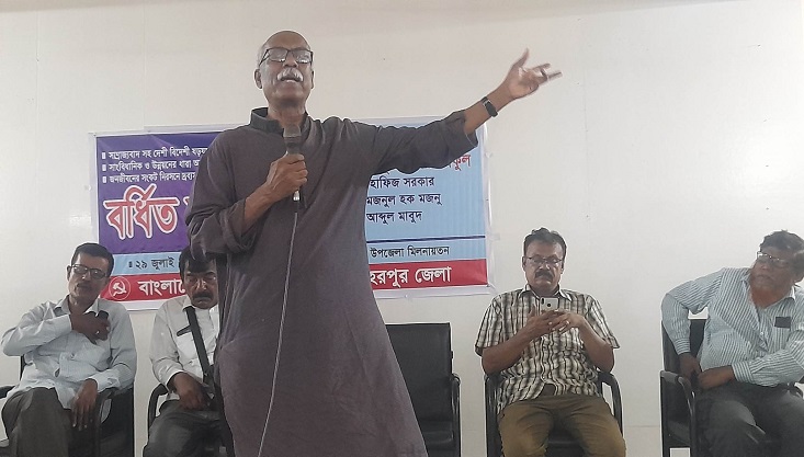 পশ্চিমাশক্তি দেশে গৃহযুদ্ধ বাধানোর পায়ঁতারা করছে- নুর আহমদ বকুল