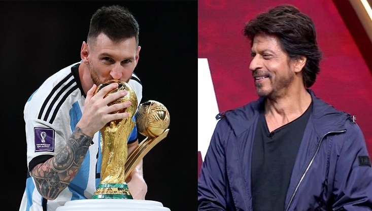 মেসির বিশ্বকাপ জয়ে শৈশবে ফিরলেন শাহরুখ খান