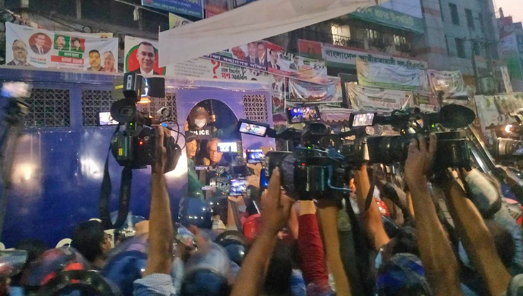 রুহুল কবির রিজভী গ্রেফতার