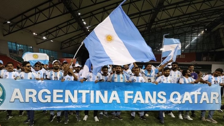 কাতারে নিষিদ্ধ ৬ হাজার আর্জেন্টাইন সমর্থক!