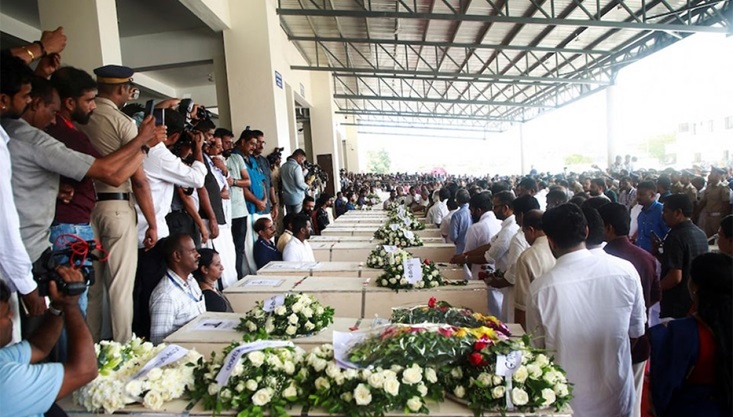 কুয়েতে অগ্নিকাণ্ডে নিহত শ্রমিকদের মরদেহ ফিরলো ভারতে