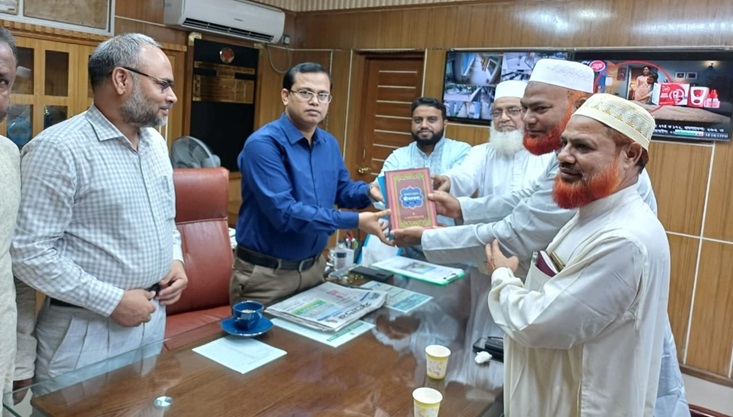 মেহেরপুর জেলা প্রশাসকের সাথে জামায়াত ইসলামের নেতৃবৃন্দর সৌজন্য সাক্ষাৎ
