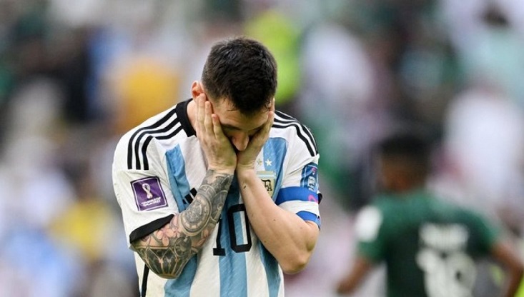 অঘটনে বিশ্বকাপ শুরু আর্জেন্টিনার