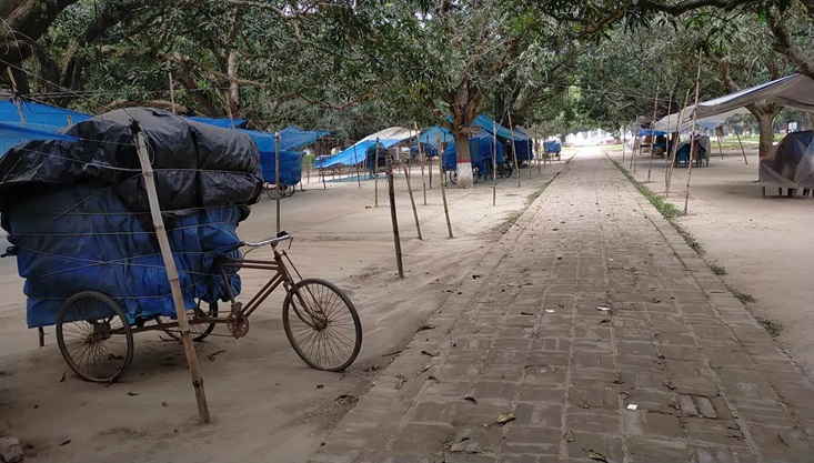 রাজনৈতিক অস্থিরতায় ভরা মৌসুমেও পর্যটক শুন্য ঐতিহাসিক মুজিবনগর