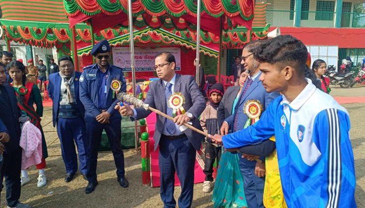 মেহেরপুরে ৫২তম শীতকালীন ক্রীড়া প্রতিযোগিতার উদ্বোধন