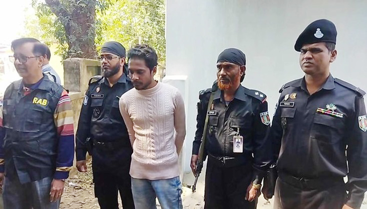 গাংনীতে মাদক সেবীর এক বছরের কারাদন্ড