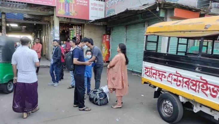 ধর্মঘটের আগের দিনই সিলেটে চলছে না বাস