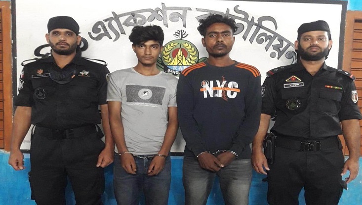 মেহেরপুরে র‌্যাবের অভিযানে হেরাইেনসহ ২জন আটক