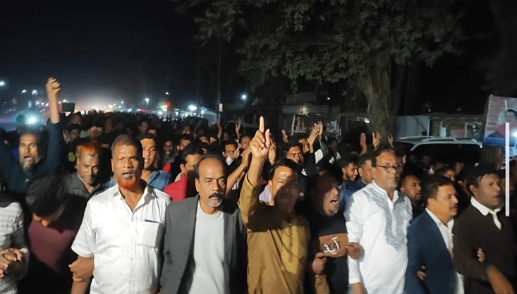গাংনীতে জামায়াত নেতাকর্মীদের গ্রেফতারে প্রশাসনকে বিএনপির আল্টিমেটাম