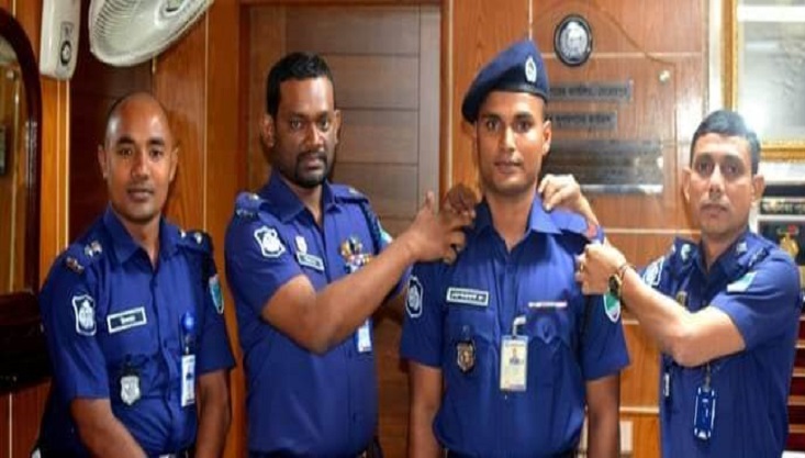 মেহেরপুরে নায়েক পদে ৯ জনের পদোন্নতি
