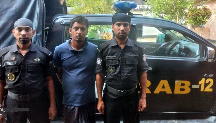 গাংনীতে গাঁজাসহ মাদক পাচারকারী আটক