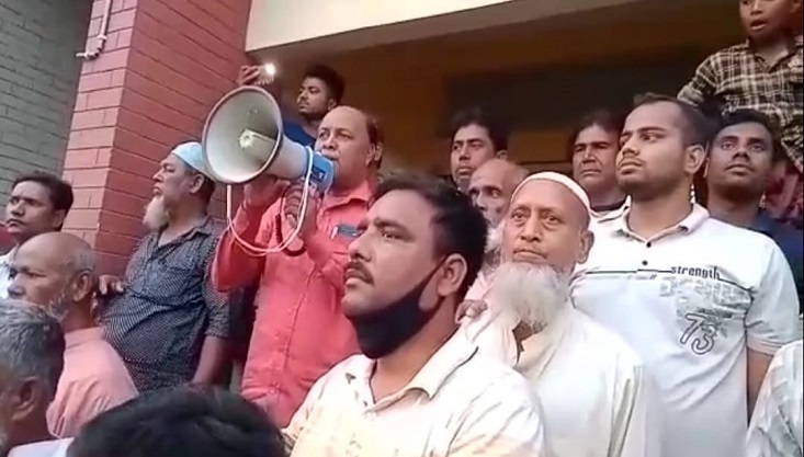 সাবেক চেয়ারম্যান আনারুল ইসলামের পথসভায় মানুষের ঢল