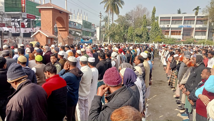 মেহেরপুরে  গিয়াস উদ্দিনের ইন্তেকাল