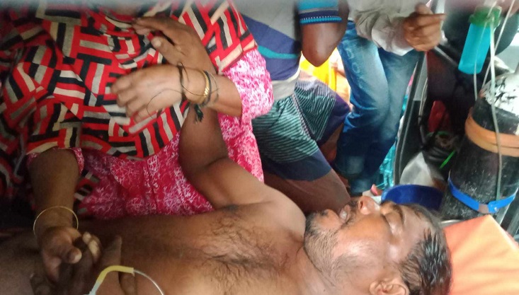 গাংনীর ধানখালো গ্রামে বজ্রপাতে কৃষক আহত