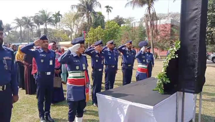 মেহেরপুরে ‘পুলিশ মেমোরিয়াল ডে’ পালন