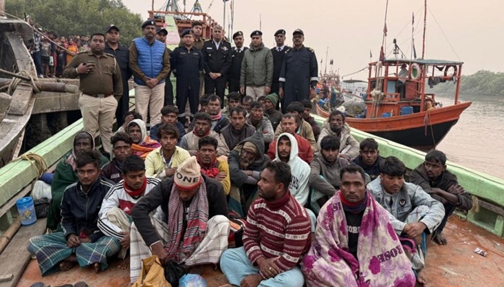 ৩৫ বাংলাদেশি জেলেকে গ্রেফতার করেছে ভারত