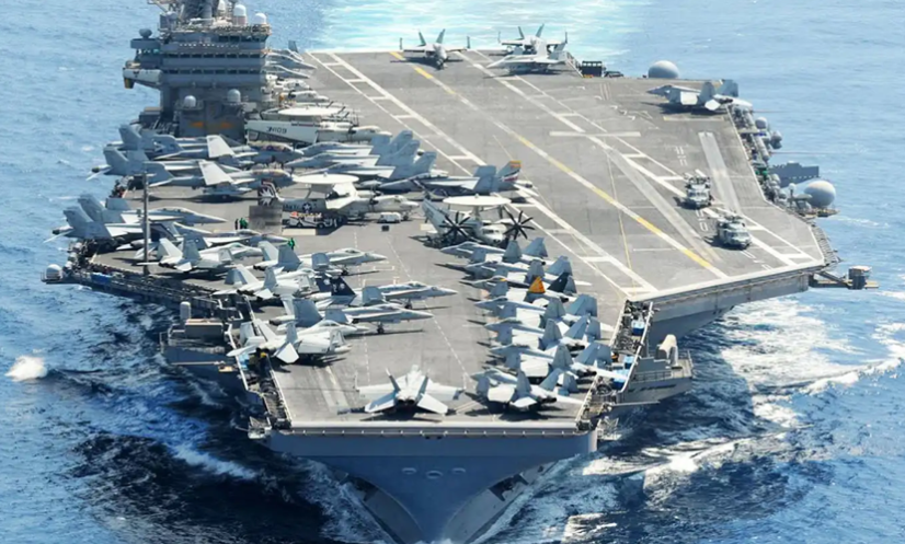 মার্কিন বিমানবাহী রণতরীতে ক্ষেপণাস্ত্র হামলা চালিয়েছে ইরান