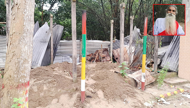 দৌলতপুরে কবর থেকে পীর শামীমের লাশ তুলে দরবারে নিয়ে গেল ভক্তরা