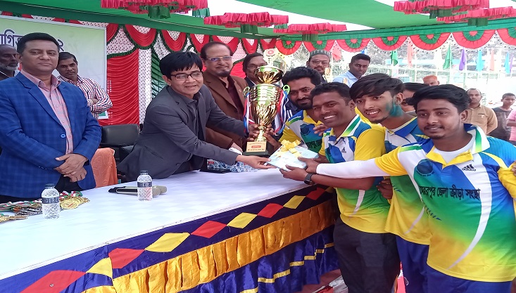 প্রথম বিভাগ হ্যান্ডবল লীগে বামনপাড়া বটতলা একাদশ চ্যাম্পিয়ন