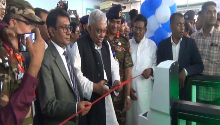 বেনাপোলে ৪০ সেকেন্ডে যাত্রী পারের গেট উদ্বোধন