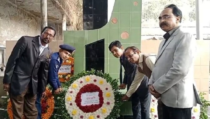 মেহেরপুরে যথাযথ মর্যাদায় শহীদ বুদ্ধিজীবী দিবস পালন