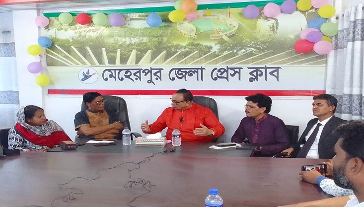 সাবেক সংসদ সদস্য প্রফেসর আব্দুল মান্নানের সাংবাদিকদের সাথে মতবিনিময়