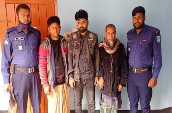 গাংনীতে তিন আসামী গ্রেফতার