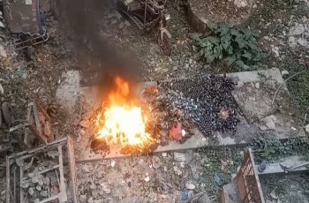 মেহেরপুরে মাদক পুড়িয়ে ধ্বংস