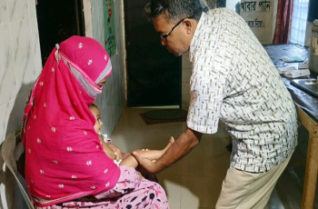 মেহেরপুরে হাম রুবেলার টিকাদান কর্মসূচি