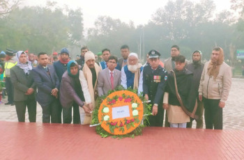 মুজিবনগরে যথাযোগ্য মর্যাদায় মহান বিজয় দিবস পালিত