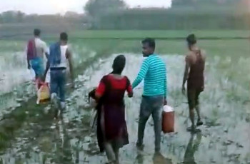 গাংনীর ধলা সীমান্তে ৫ জনকে পুশইন করার চেষ্টা