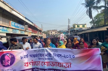 মেহেরপুরে আন্তর্জাতিক নারী দিবস পালিত