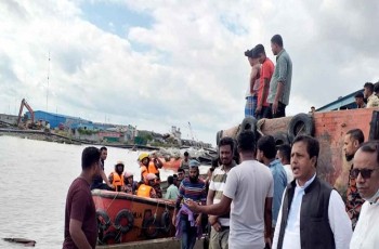 সিত্রাংয়ে ড্রেজার ডুবি : একে একে ৮ শ্রমিকের মরদেহ উদ্ধার