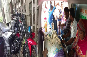 মেহেরপুরে সড়ক দুর্ঘটনায় দুই যুবক গুরতর আহত